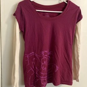 Disney Store Vintage Alice in Wonderland Cheshire Cat T-shirt